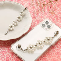 レシピNo.KR0611　フラワーハンドストラップ