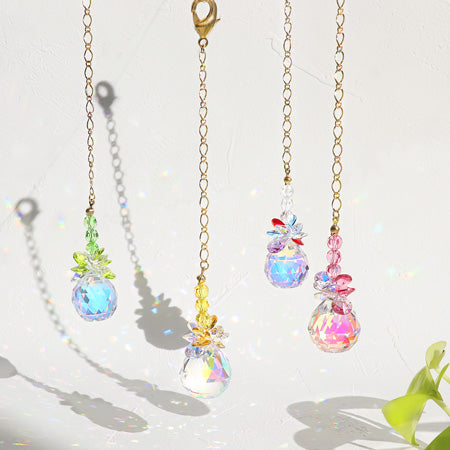 Recipe No. KR0661 Crystal and Chain Miniscatcher
