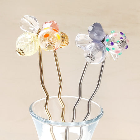 レシピ(図のみ)No.KR0812 ガラスボールとドイツ製アクリルの