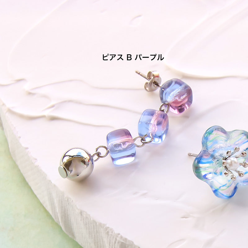 Recipe No.KR0881 Czech Beads Clear Year Accessories 3