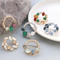 Recipe No.KR0887 Takawa Crystal Circle Bijou Blouch 2