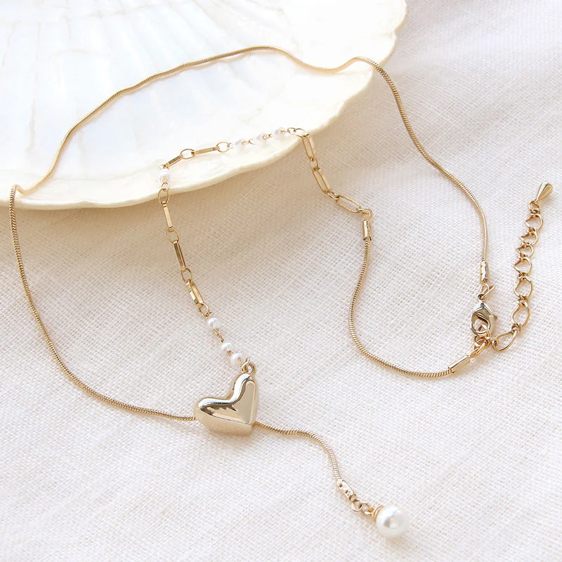 スライドボール付パーツ ハート カン付 ゴールド – 貴和製作所 スライドボール付パーツ ハート カン付 ゴールド – 貴和製作所