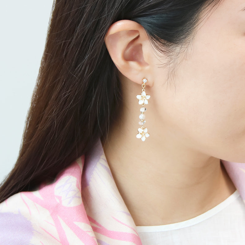 Recipe No.KR1006 Marine Charm Breath &amp; Earrings