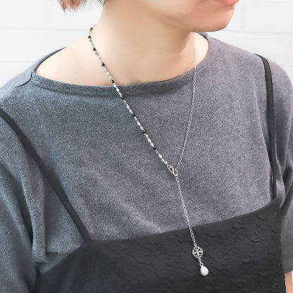 レシピNo.KR1055　スカシパーツとパールのアクセサリー2種