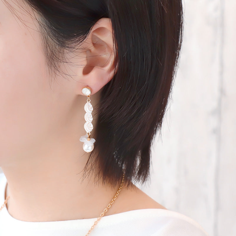レシピNo.KR1329 チャームホイップのアクセサリー3種 – 貴和製作所