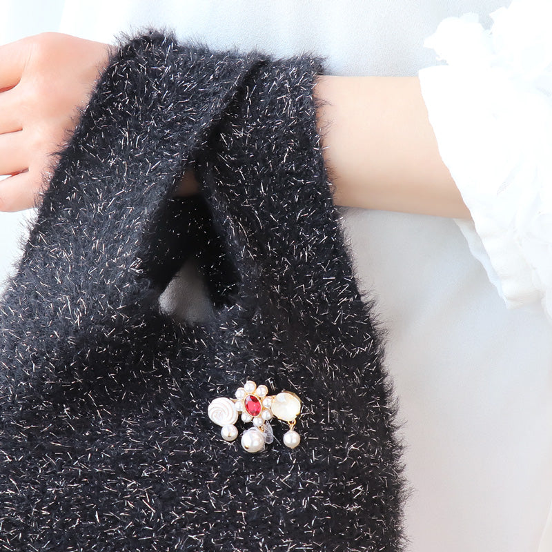 レシピNo.KR1329 チャームホイップのアクセサリー3種 – 貴和製作所