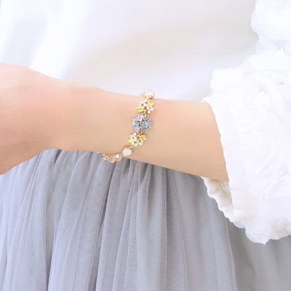 レシピNo.KR1344　チャームアナベルのアクセサリー2種