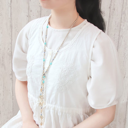 Recipe No.KR1355Kiwa crystalsbohemian chic lariat