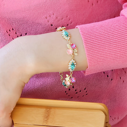 Recipe No.KR1359Kiwa crystalsfruit bijou bracelet