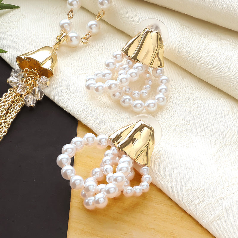 レシピNo.KR1365 都会のダンスのモダンテイストネック＆ピアス – 貴和