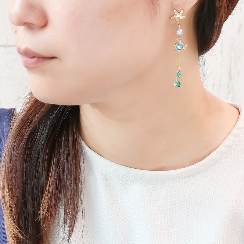 レシピNo.KR1371　チャームフィッシュのアクセサリー4種