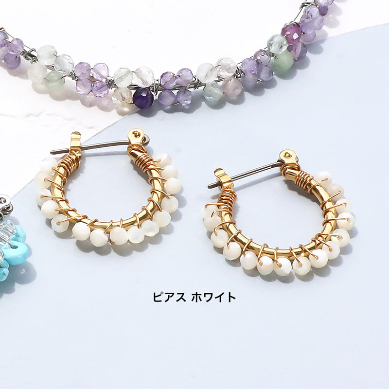天然石 ラウンドカット　マザーオブパール