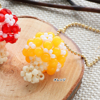 Recipe No.KR1400 Autumn motif keychain mushroom