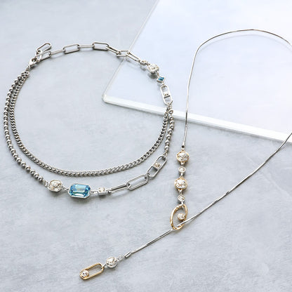 Metal ring parts with stone 3 crystal/RC