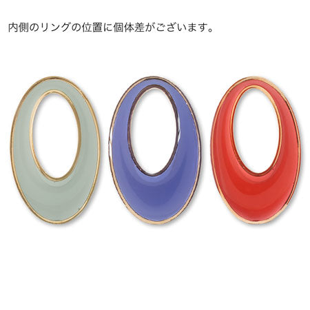 Metal frame resin -entry large hole red/G [Outlet]