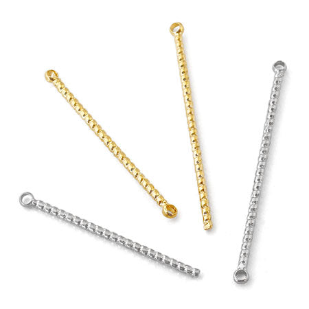 Metal stick twist 1 ring gold