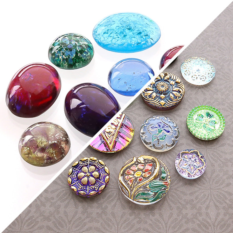 チェコカボション・ガラスストーン(一部店舗限定)