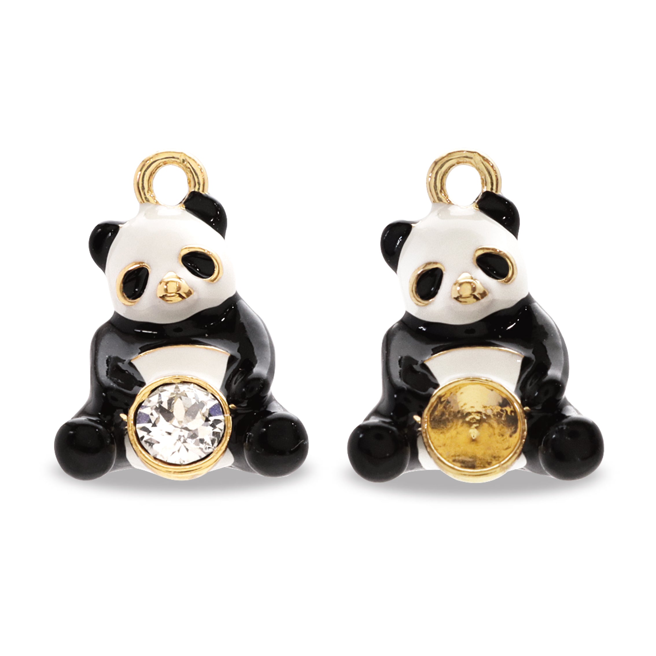 チャーム・石座チャーム パンダ