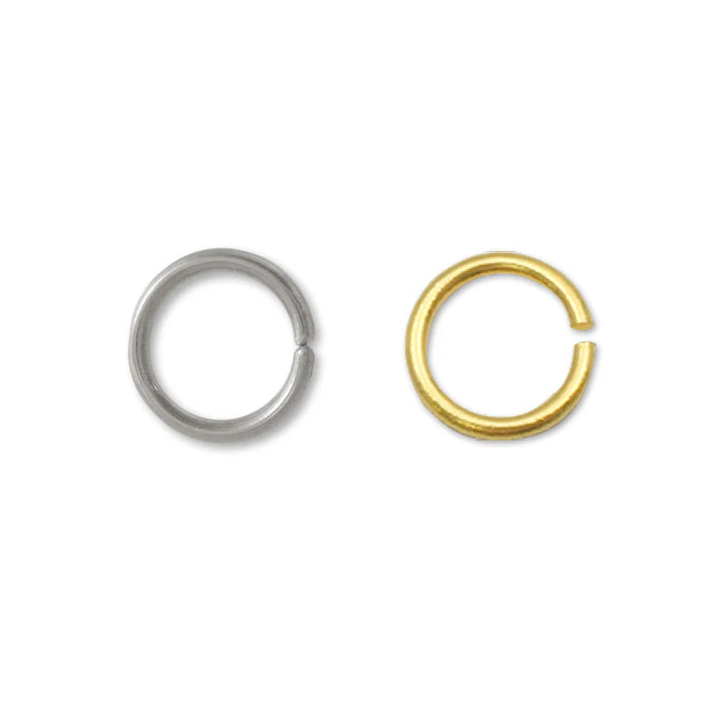 ステンレス 丸カン(新サイズ)