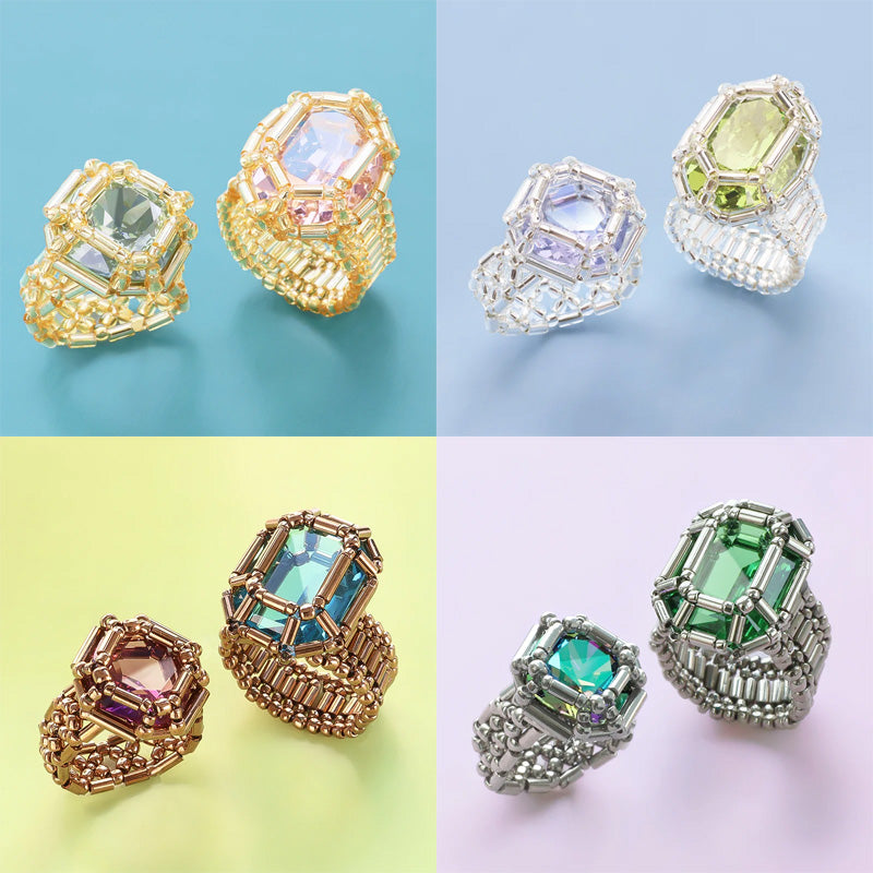 宝石編みプリンセス リングキット