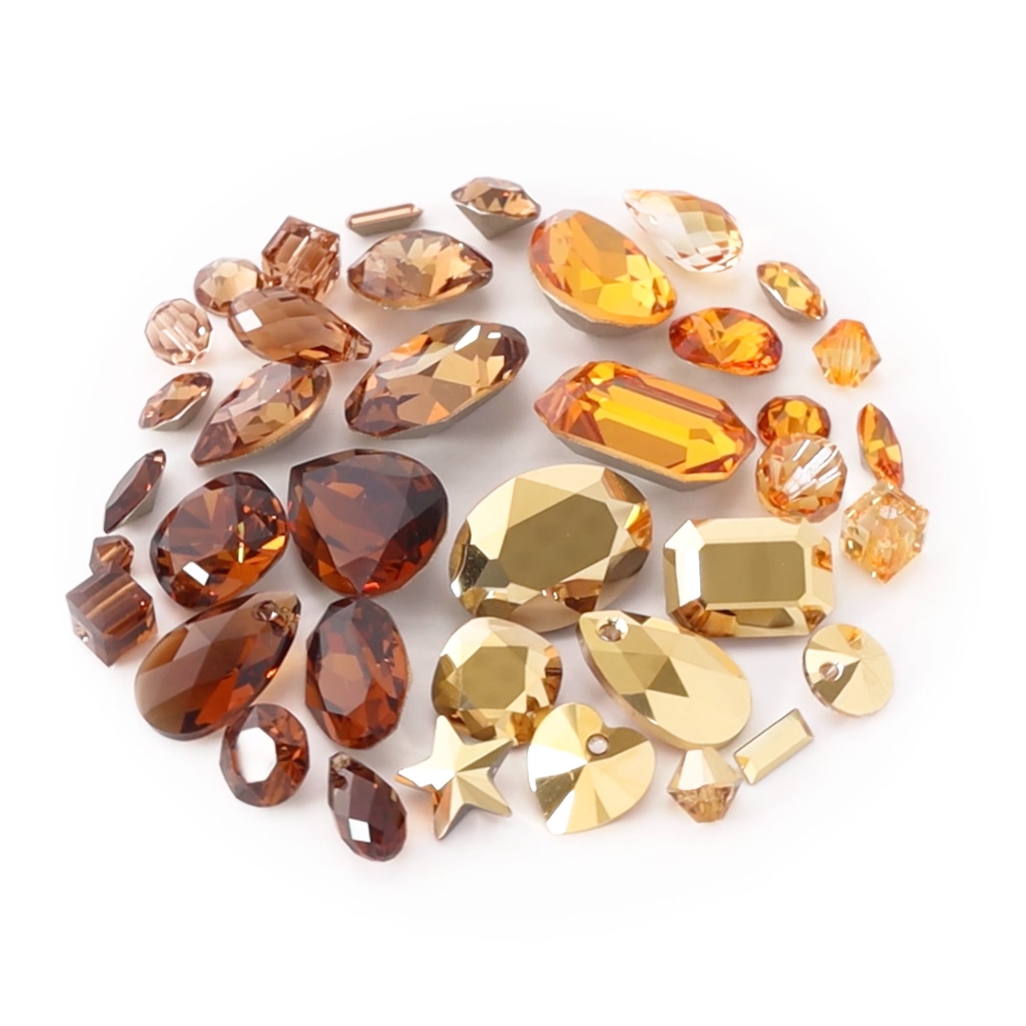 貴和クリスタル ＃5328　ダークオレンジ