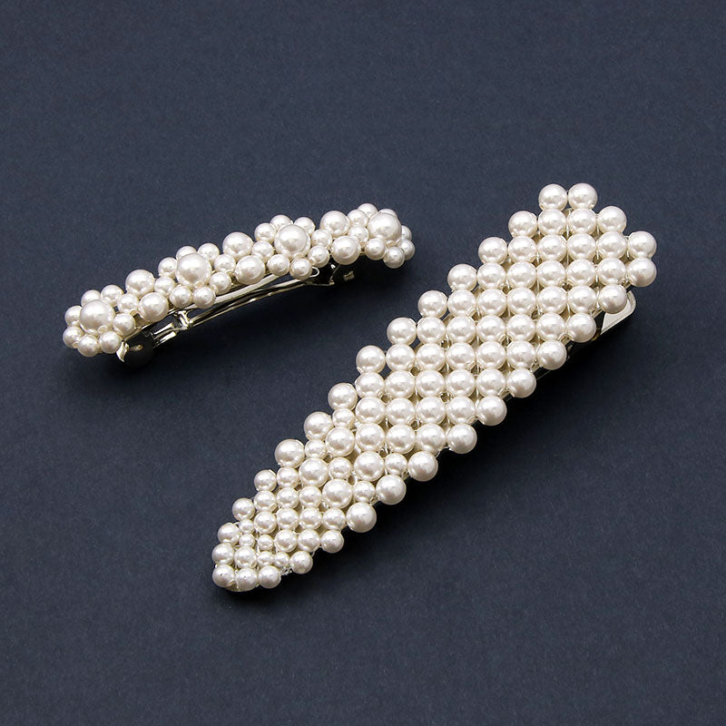 Recipe No.1800 Crystal pearl hair accessories (SR656)