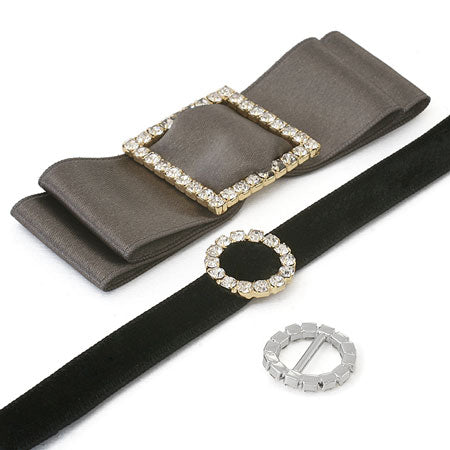 Multi-claw buckle square crystal/G