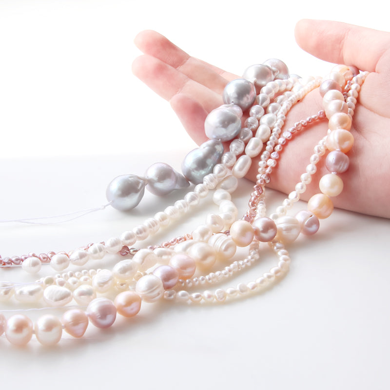 Freshwater pearl baroque natural