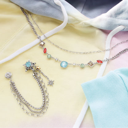 Material list No.ER0323Kiwa crystals2 types of colorful POP accessories