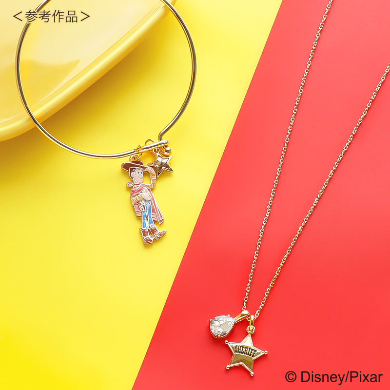 Charm Toy Story Sheriff Badge Gold