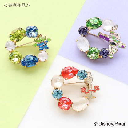 Charm Toy Story Alien 2-ring Gold
