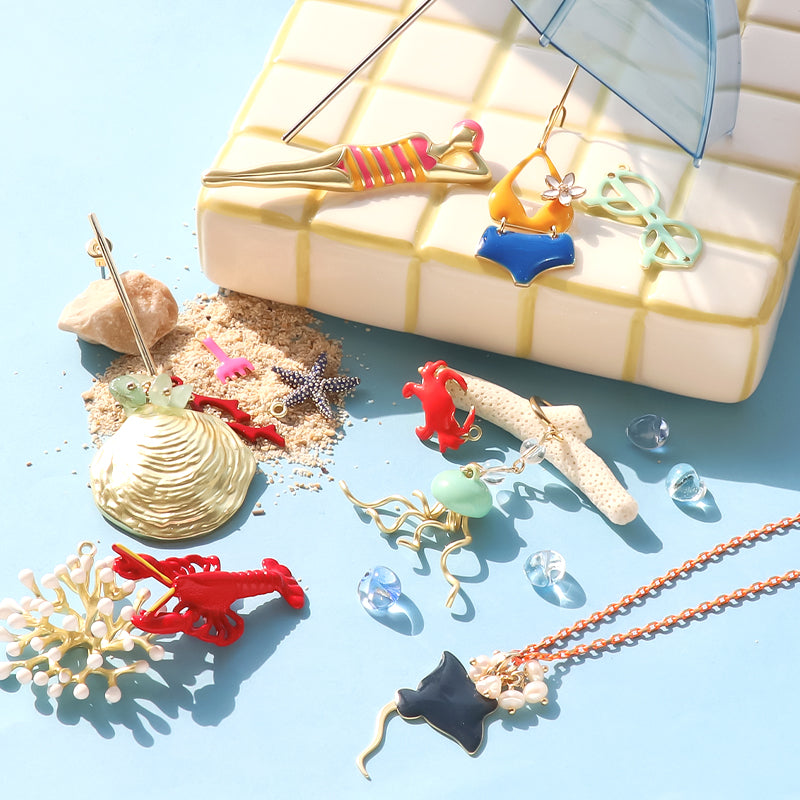 スペインチャーム シェル No.3　マットゴールド