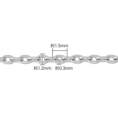 ステンレス316L チェーン S/24-04　生地(SUS316L)